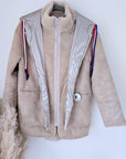 Manteau réversible keyla