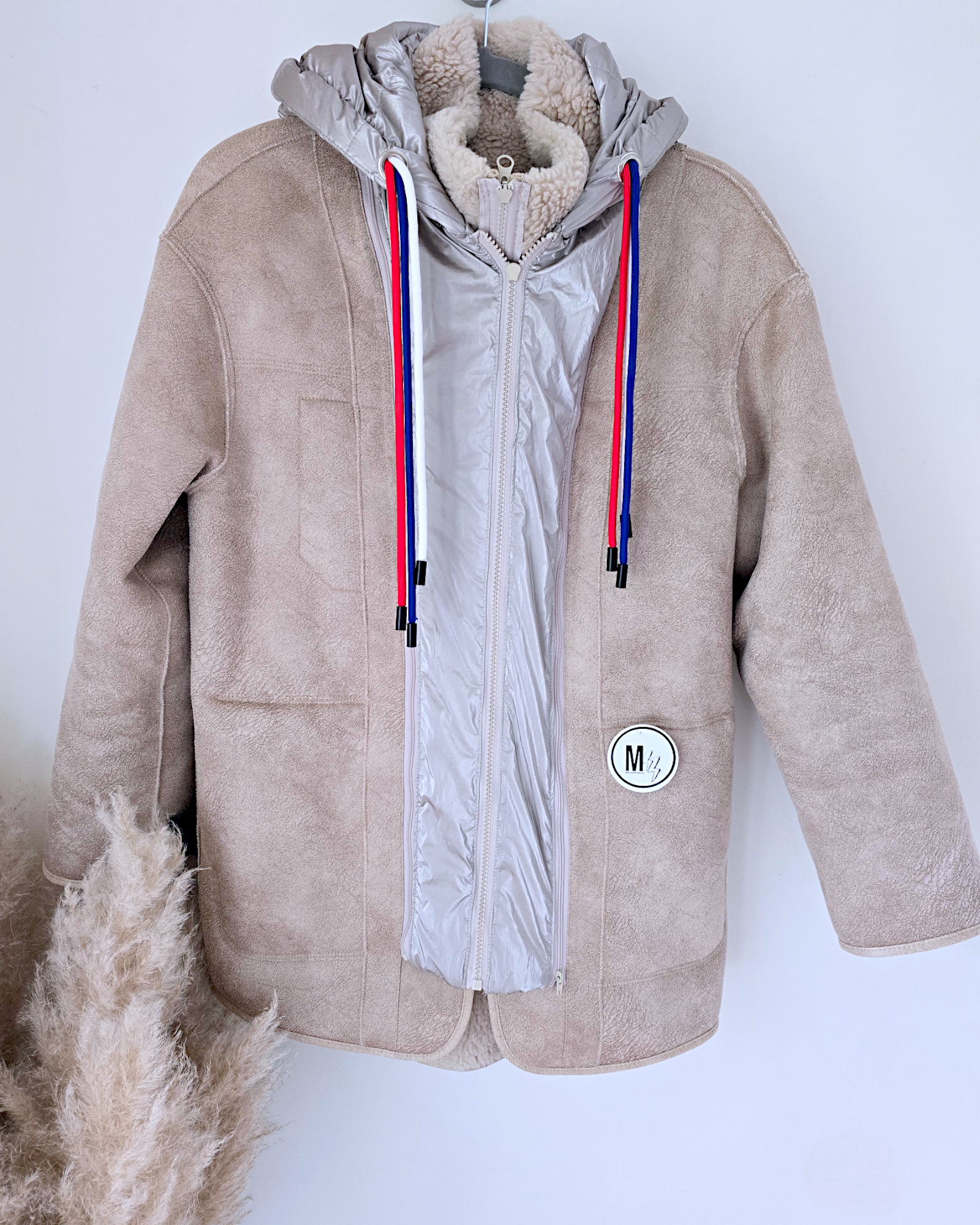 Manteau réversible keyla