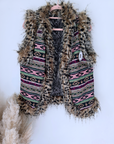 Gilet sans manche ethnique