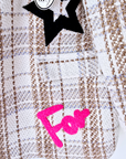 Veste palace en tweed