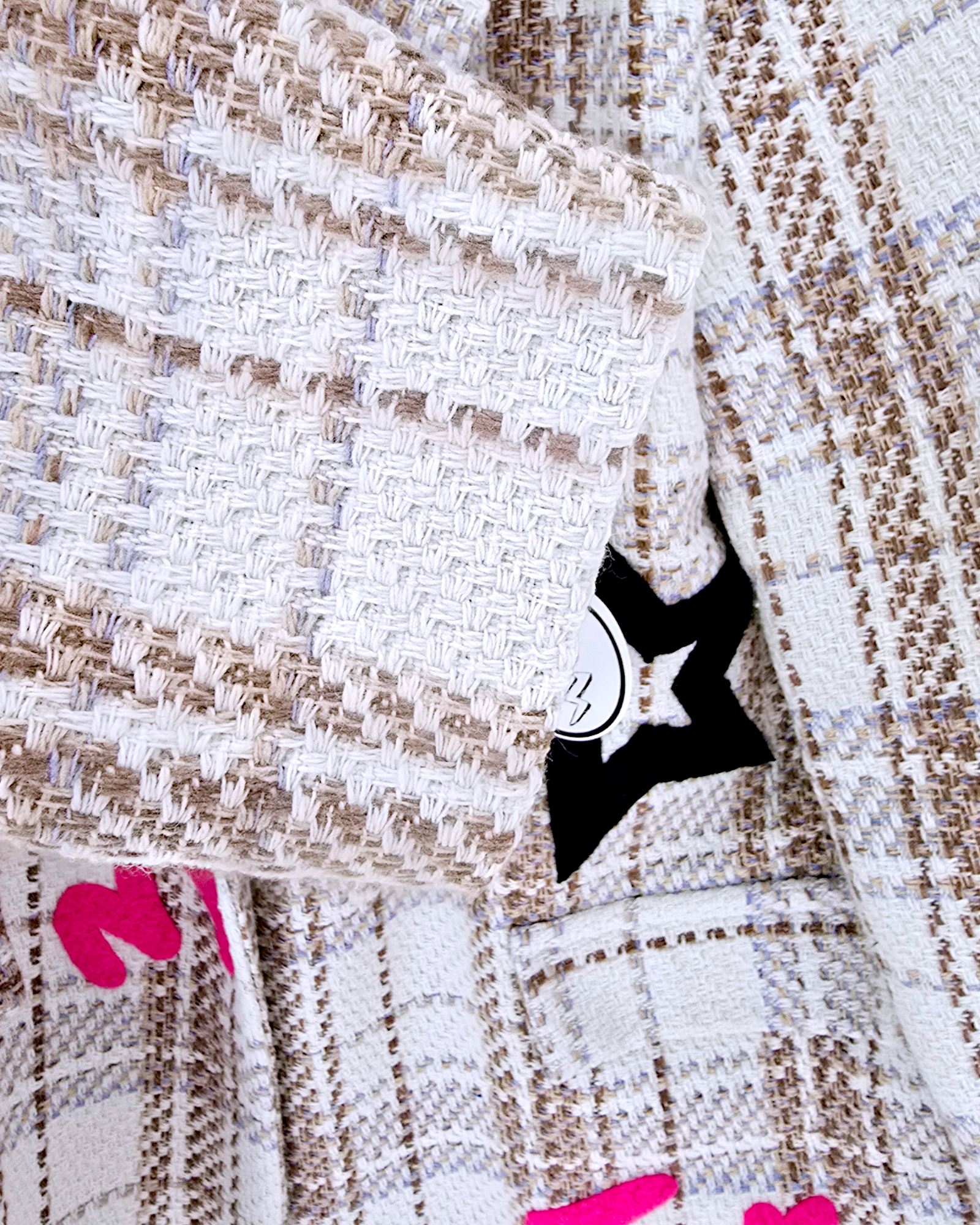 Veste palace en tweed
