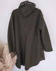Manteau bouclette mi-saison