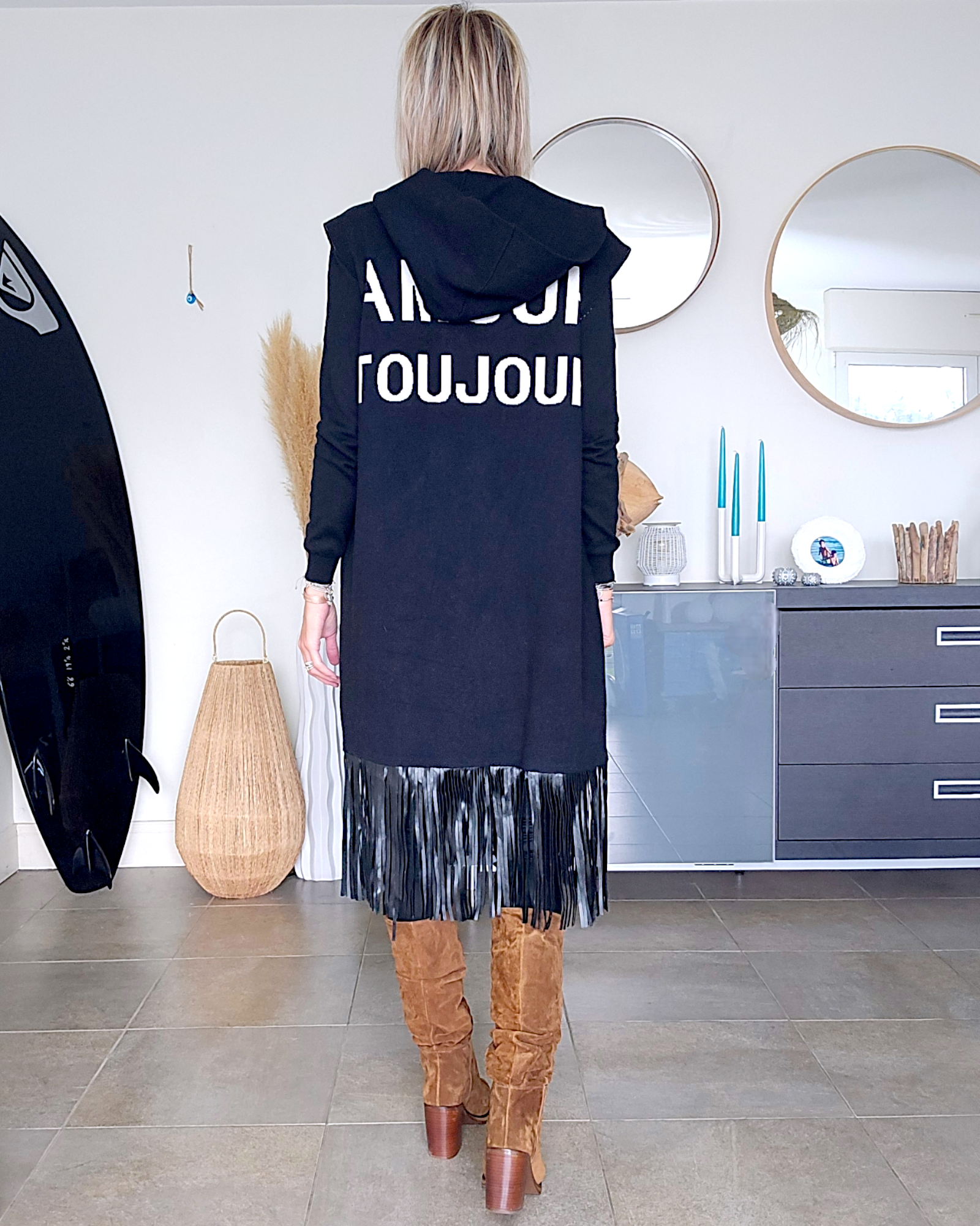 Gilet sans manche Amour