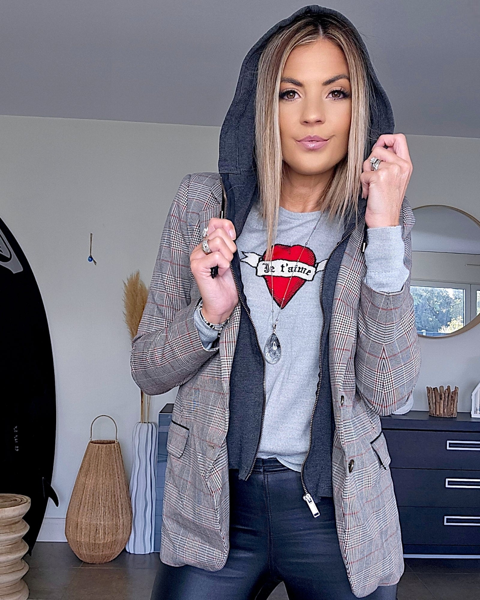 Pull je t&#39;aime en cachemire