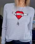 Pull je t'aime en cachemire