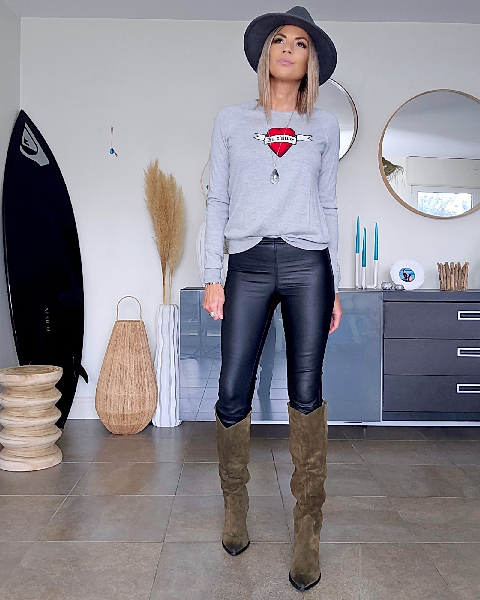 Pull je t&#39;aime en cachemire