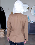 Veste chic customisée en laine