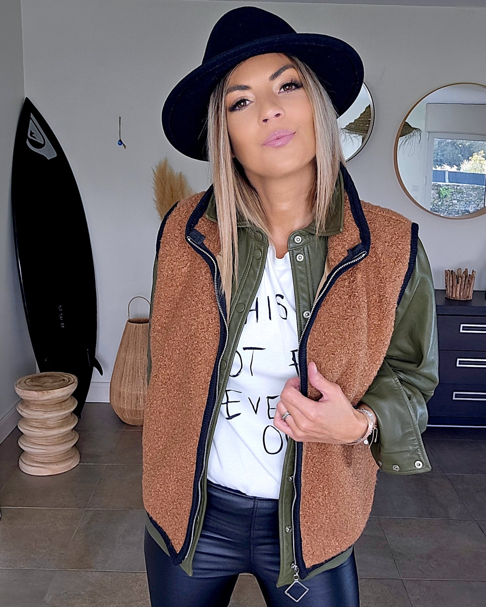 Gilet sans manche étoile