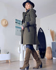 Manteau esprit militaire
