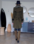 Manteau esprit militaire