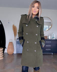 Manteau esprit militaire