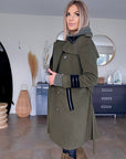 Manteau esprit militaire