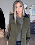 Manteau esprit militaire