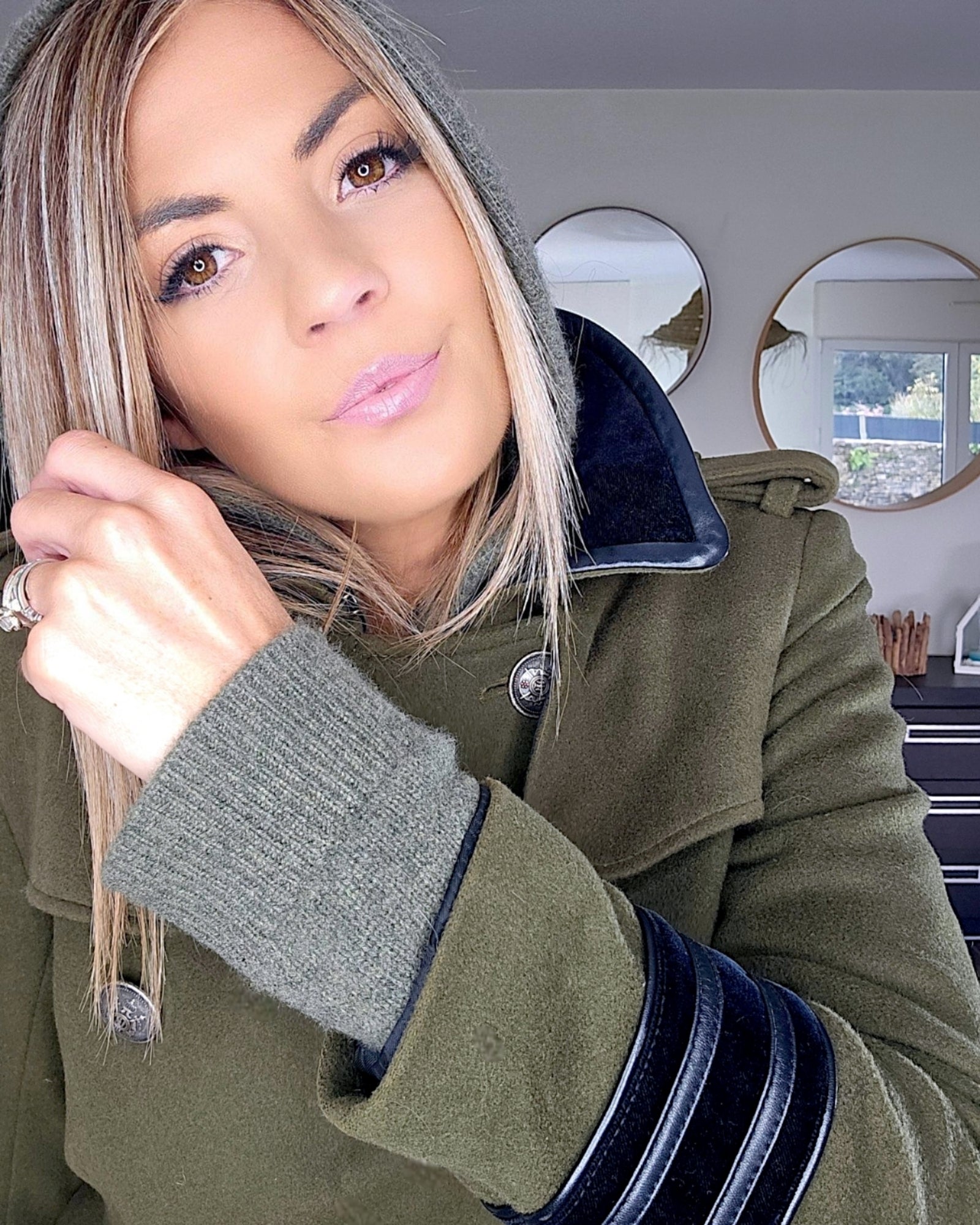 Manteau esprit militaire