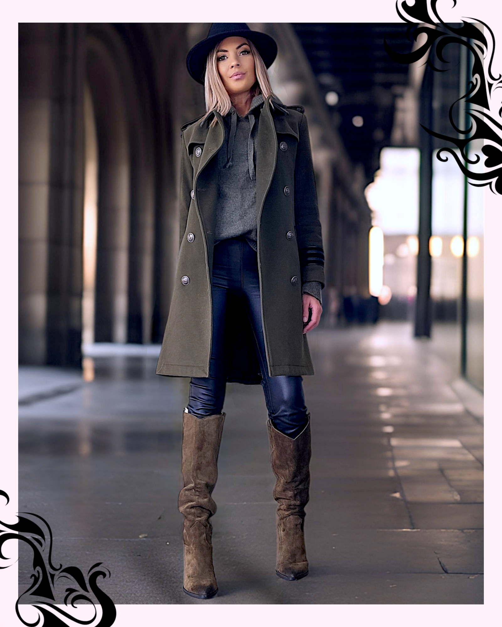 Medraycenters Armand Thiery Femme Manteau Manteau Chaud Classe