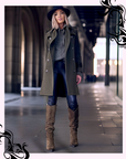Manteau esprit militaire