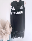 Gilet sans manche Amour