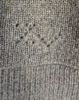 Pull cachemire à capuche