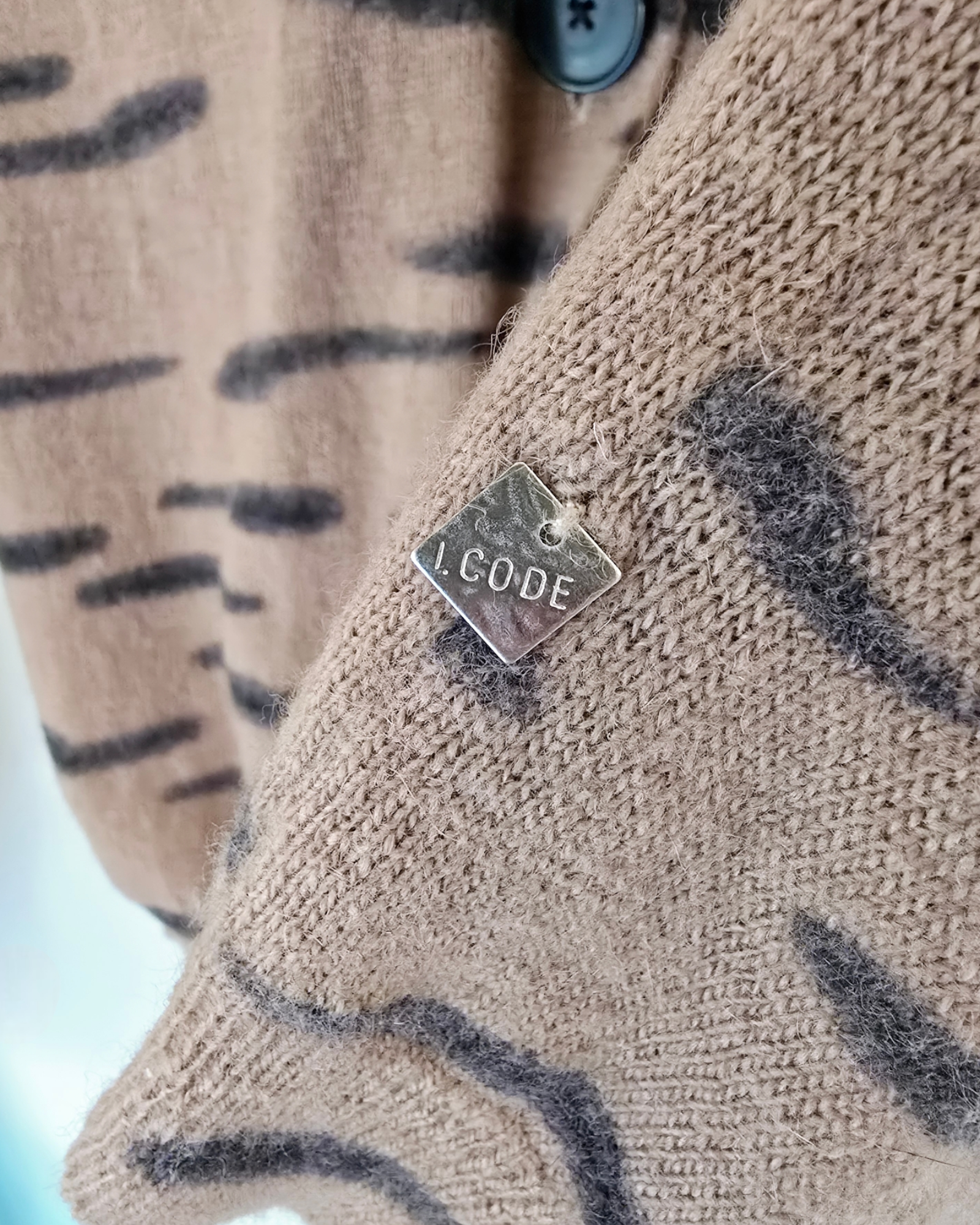 Gilet à imprimé animal