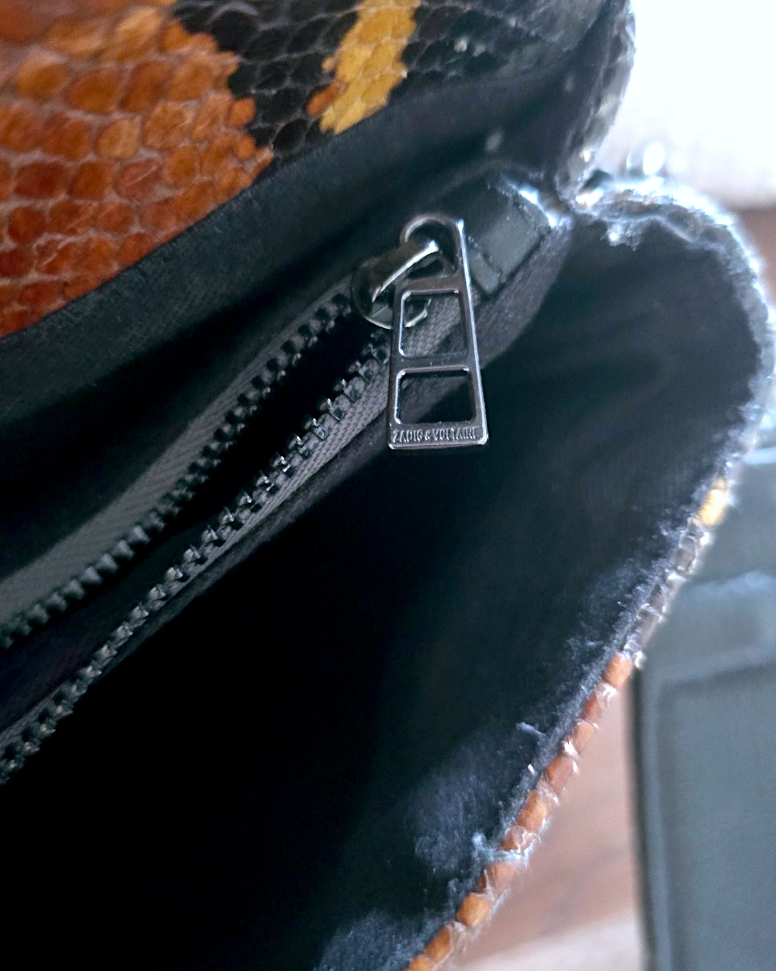 Sac rocky XL imprimé python