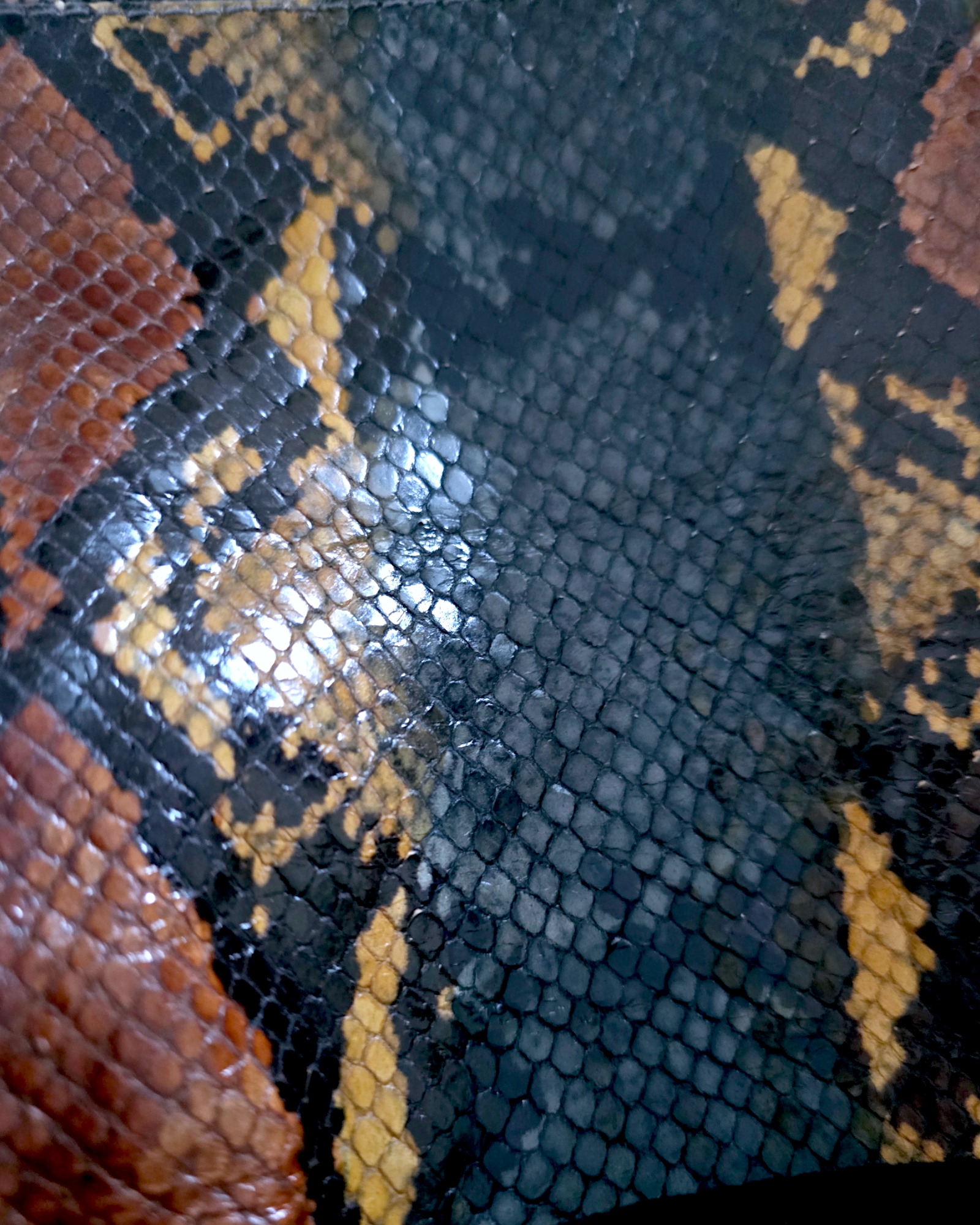 Sac rocky XL imprimé python