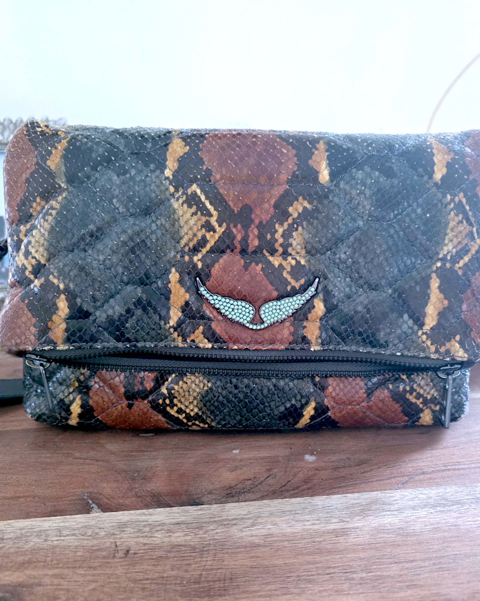 Sac rocky XL imprimé python