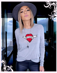 Pull je t'aime en cachemire