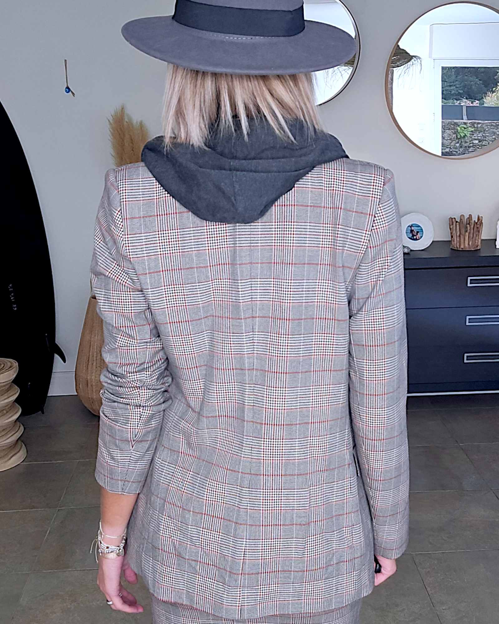 Veste à capuche