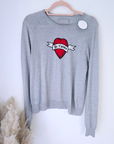 Pull je t'aime en cachemire