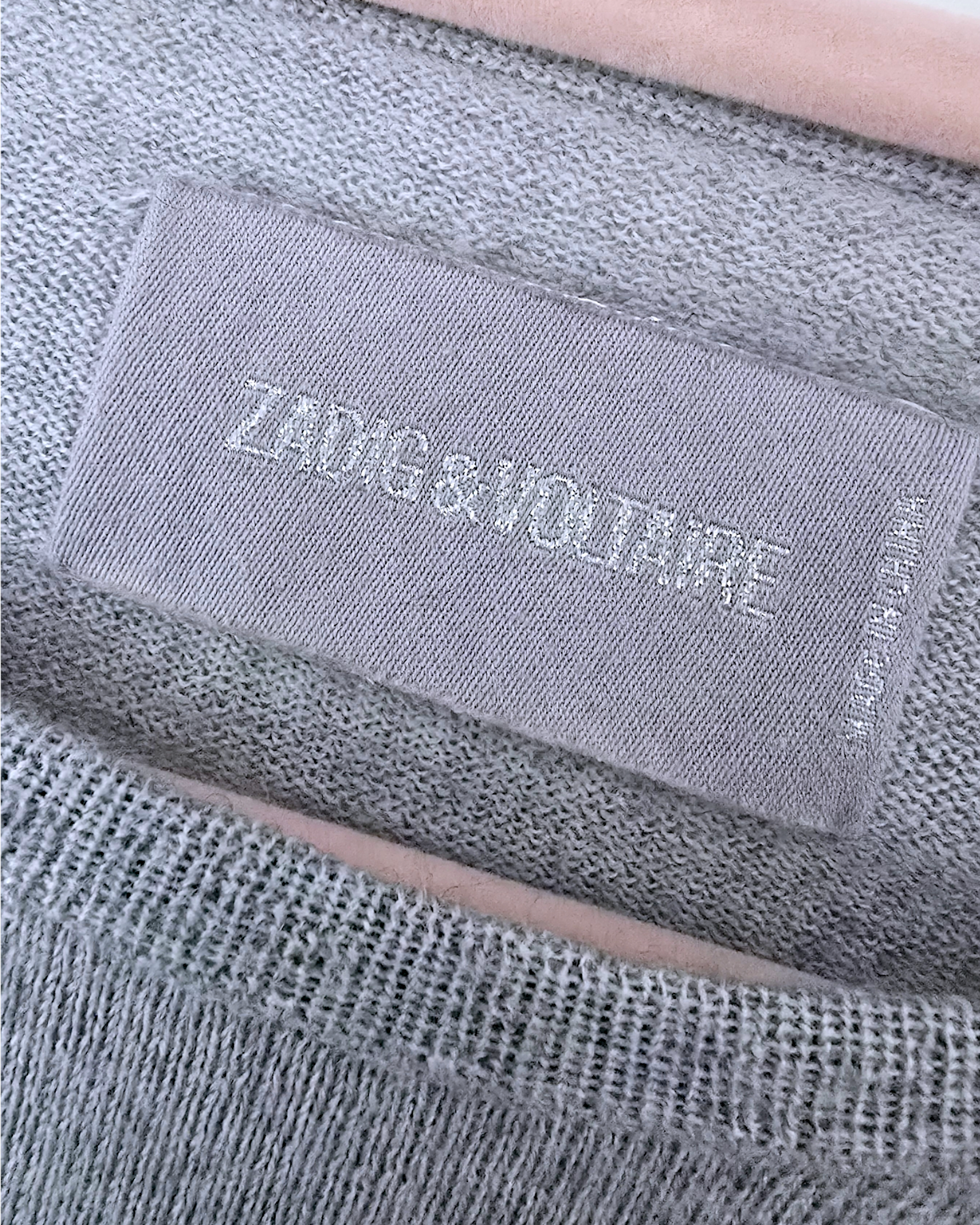 Pull je t&#39;aime en cachemire