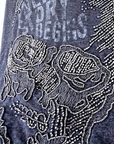 Tee-shirt skull a perles bijoux