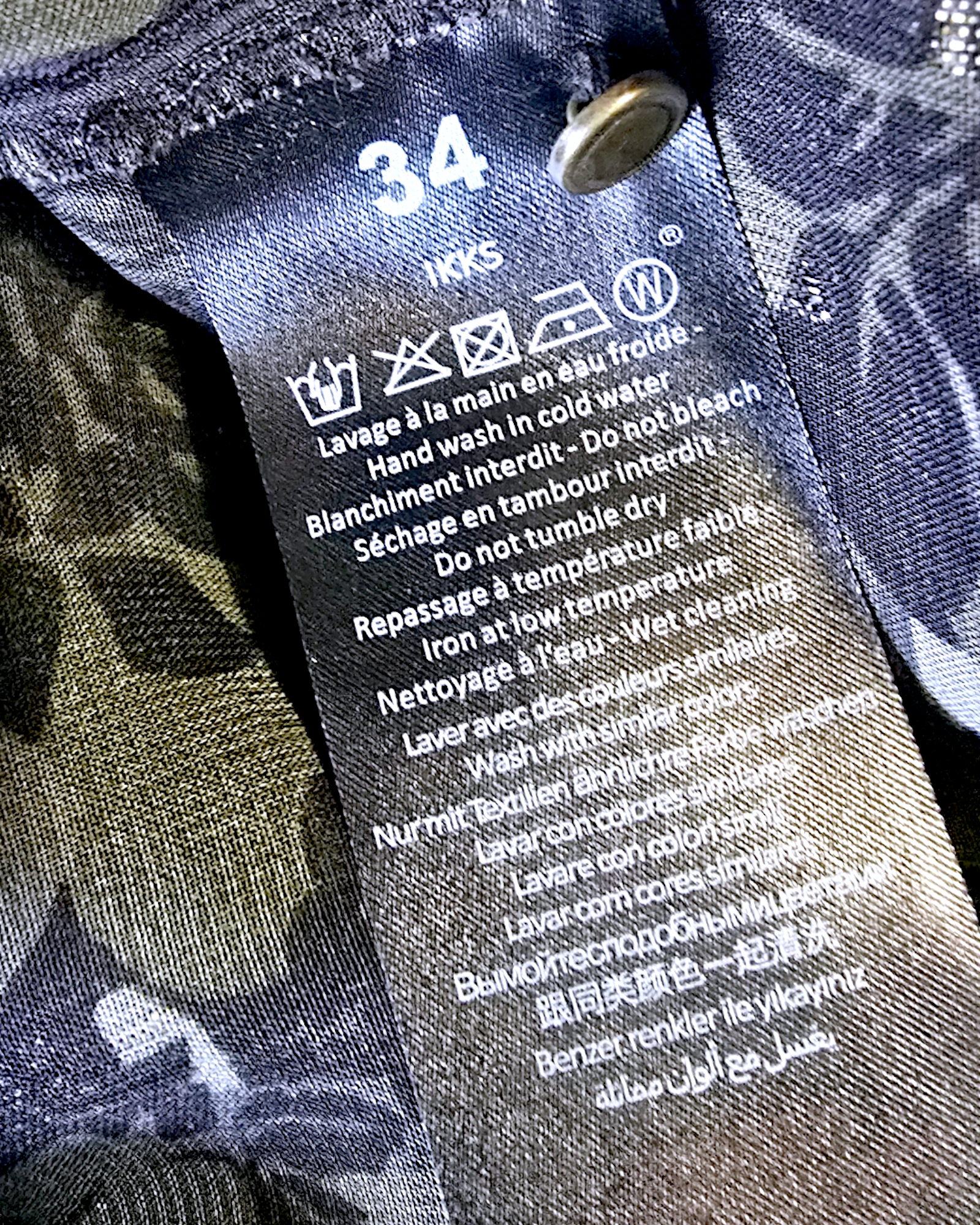 Chemise camouflage