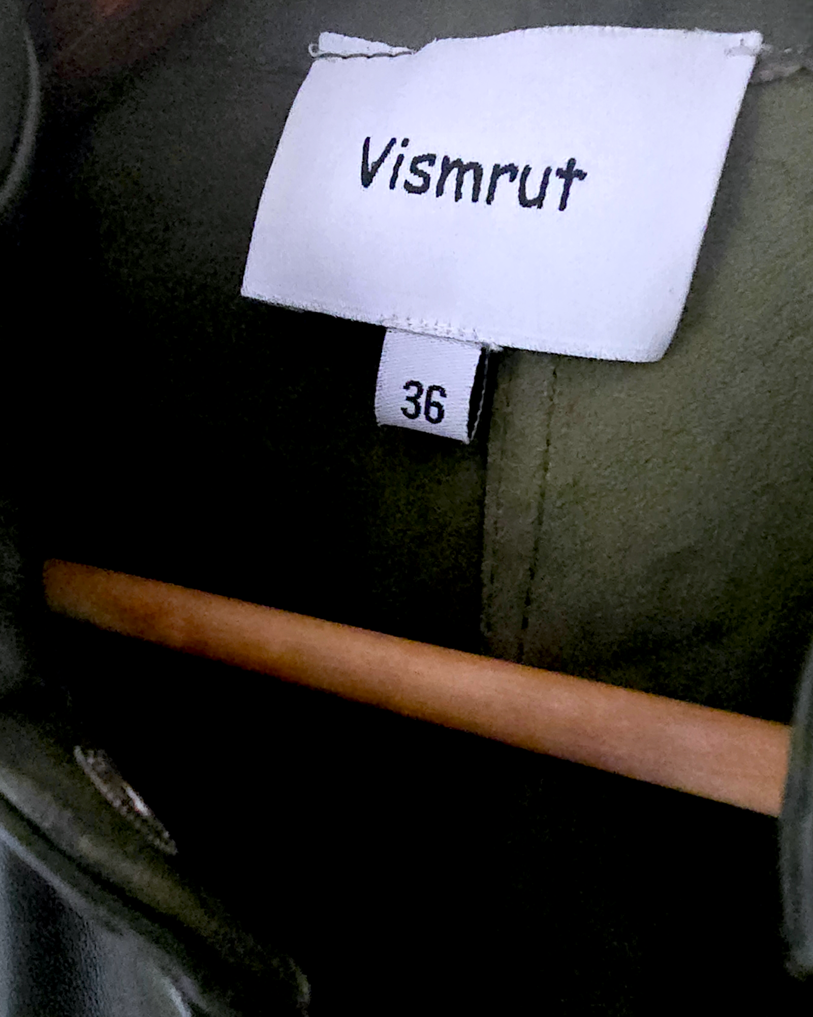 Surchemise vintage en cuir