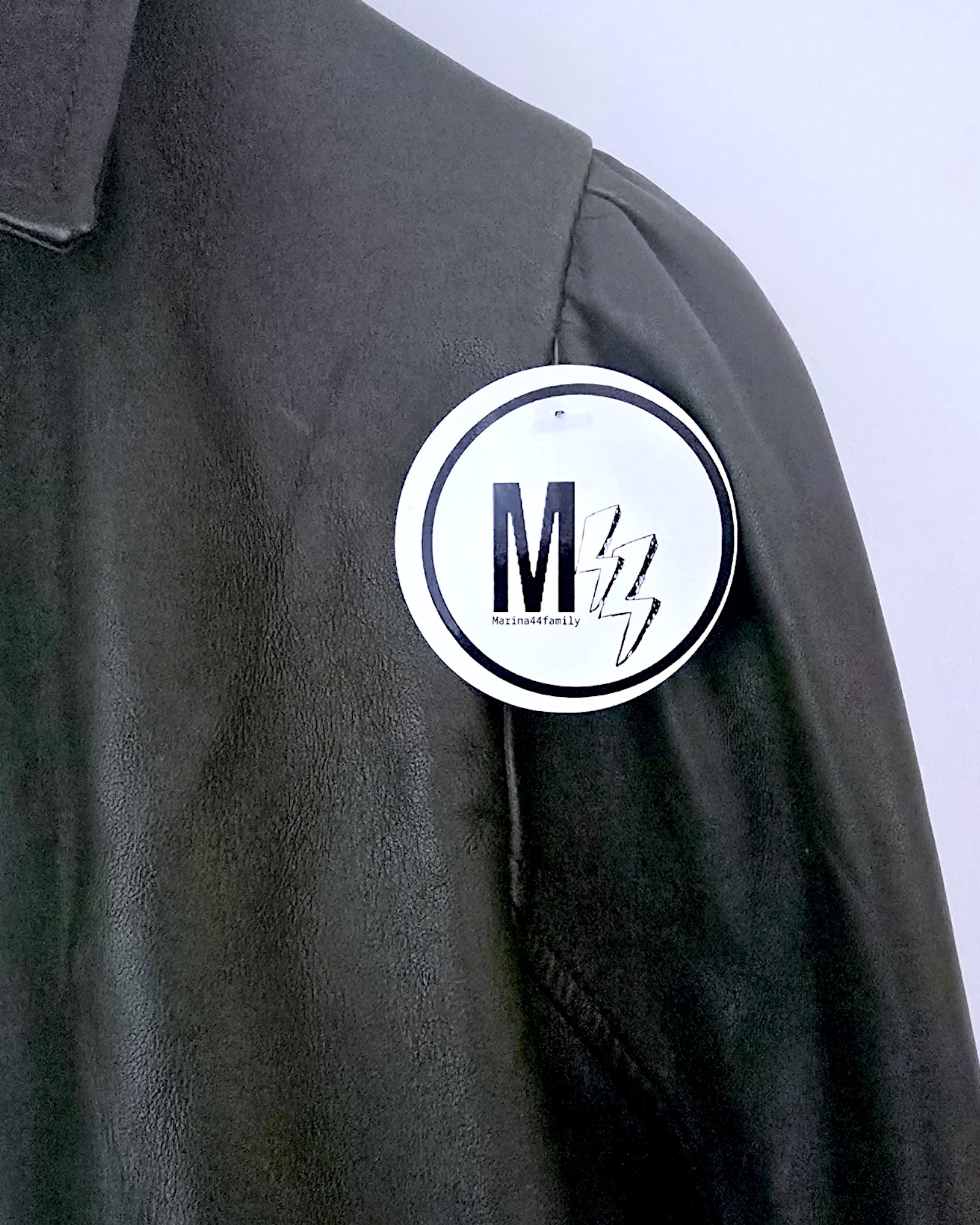 Surchemise vintage en cuir