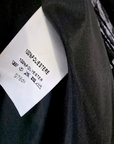 Veste velours côtelé à tag