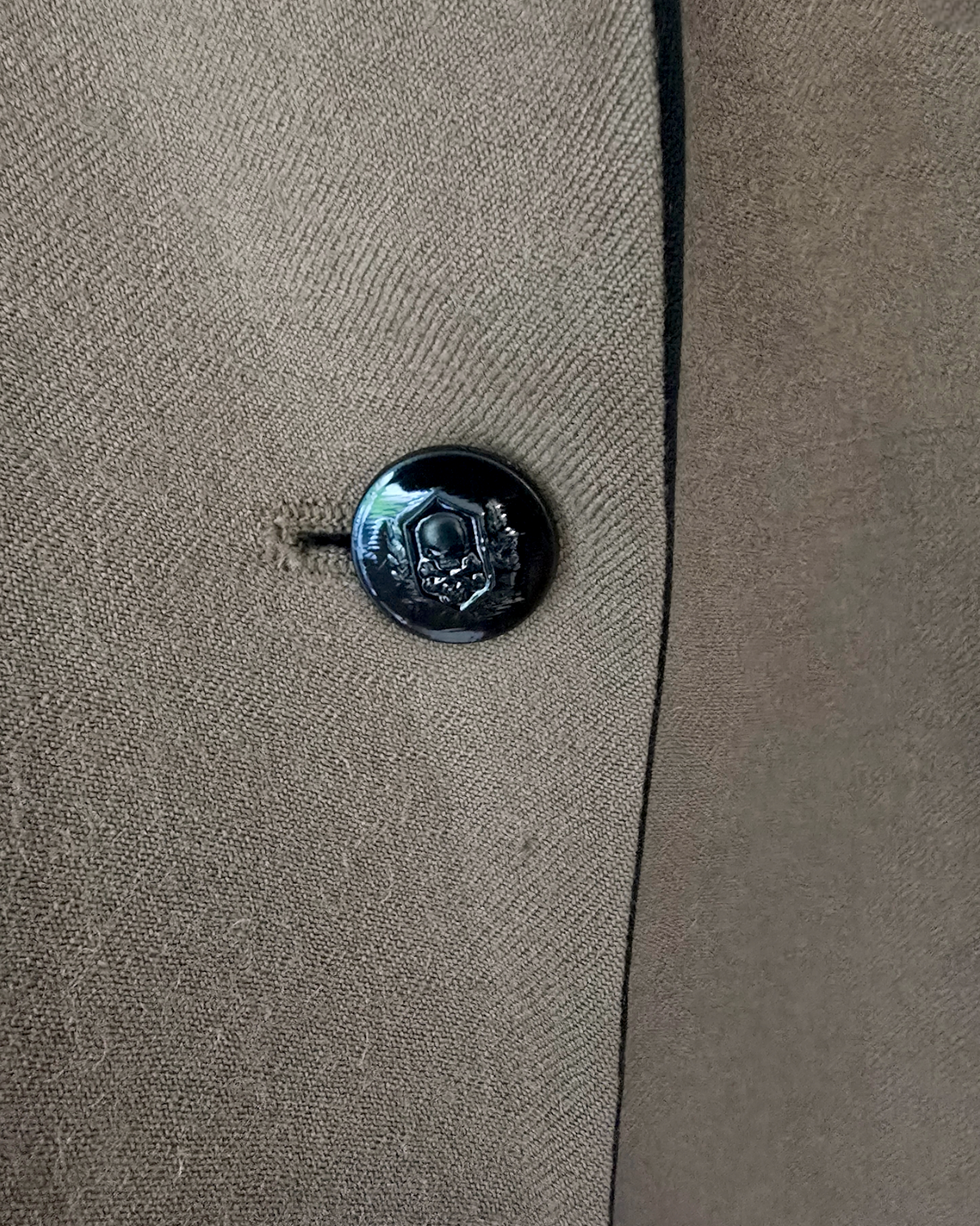 Veste chic customisée en laine