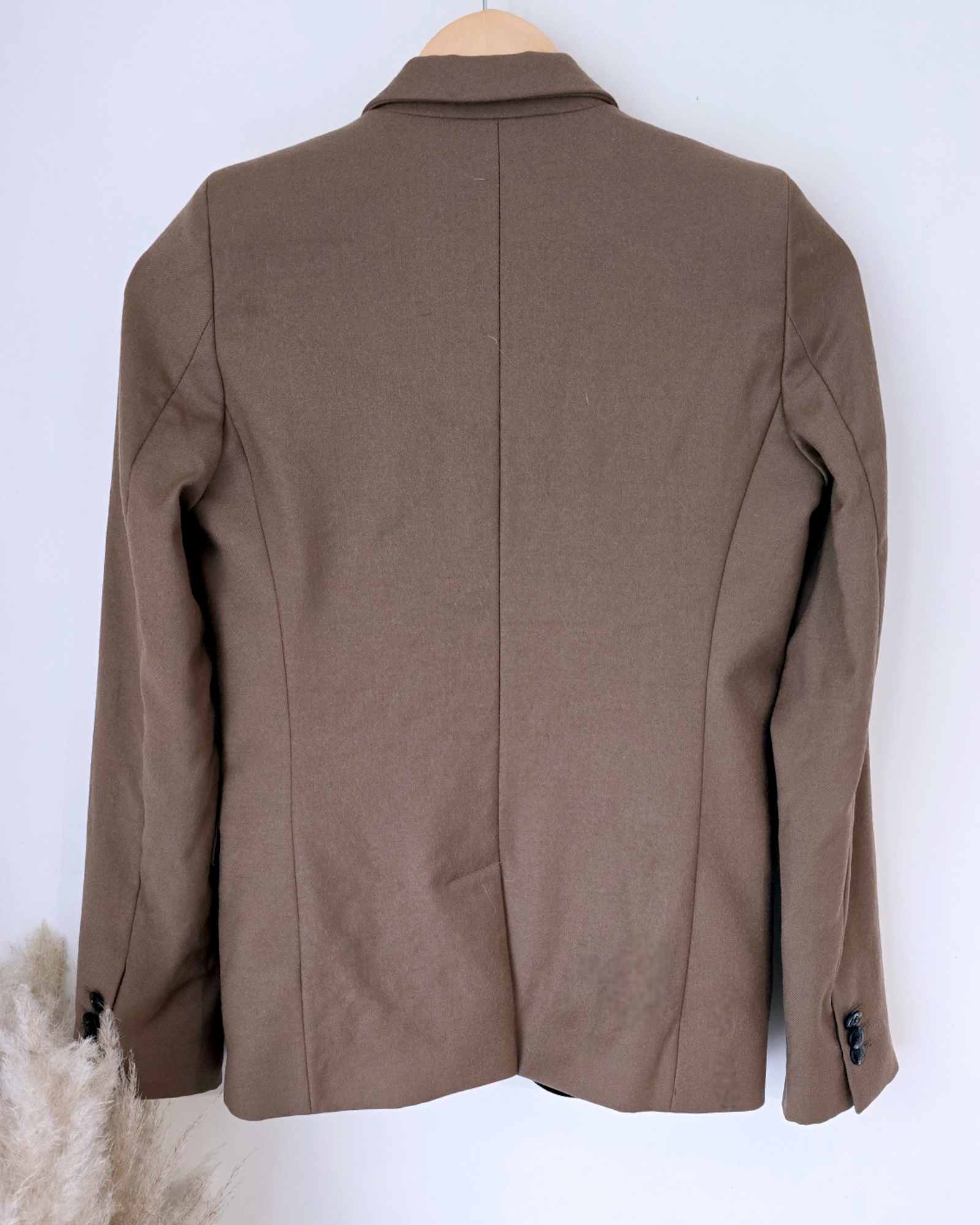 Veste chic customisée en laine