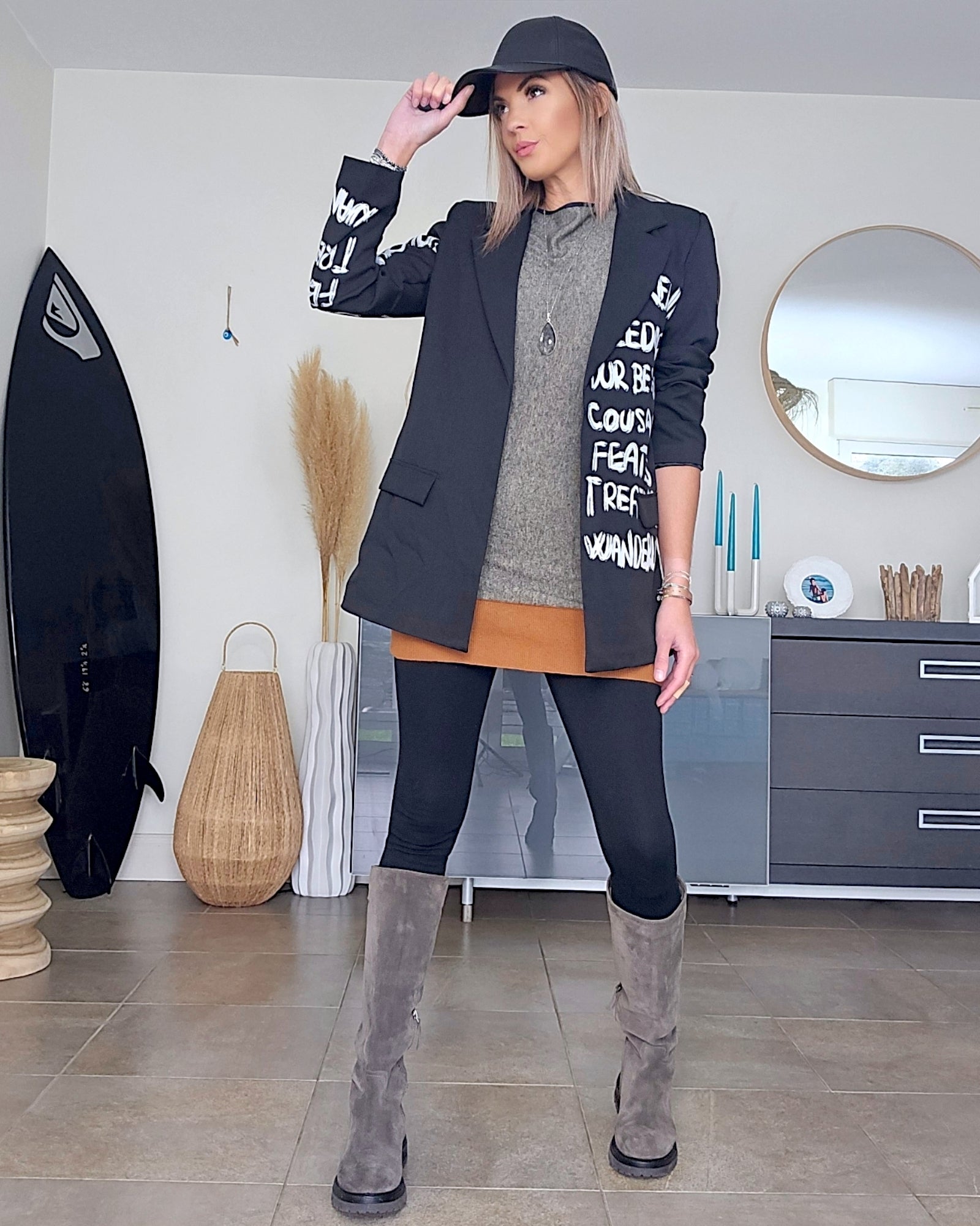 Pantalon legging noir