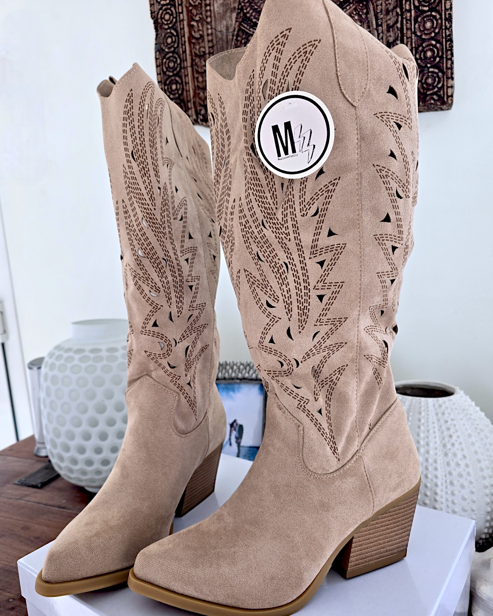 Bottes suédine