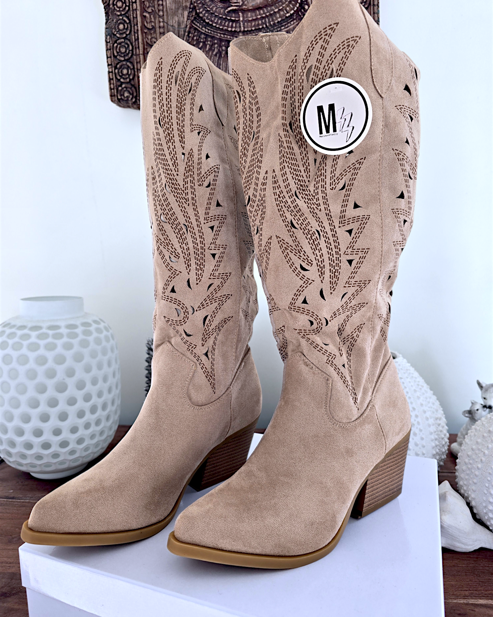 Bottes suédine