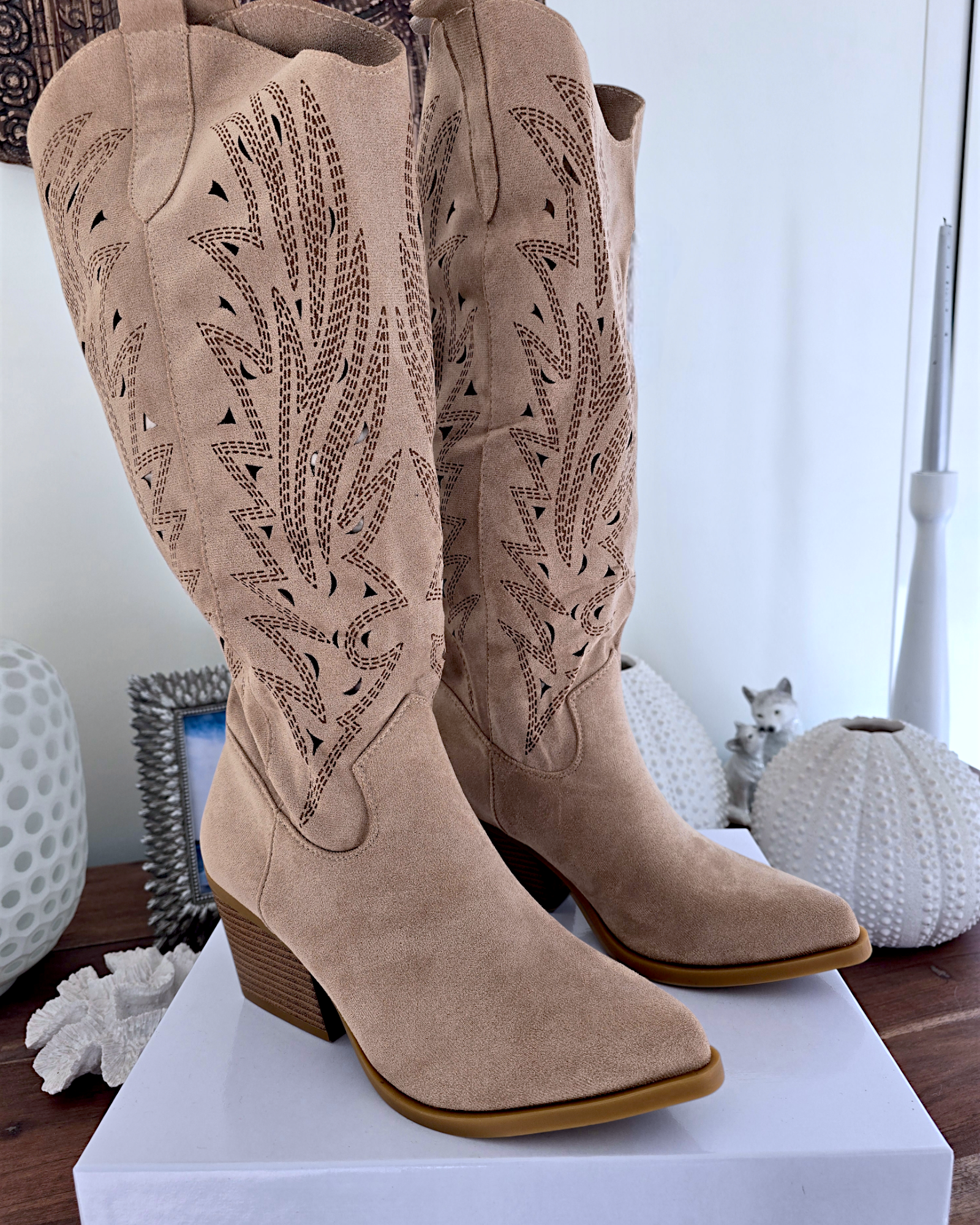 Bottes suédine