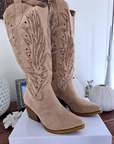 Bottes suédine
