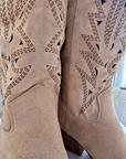 Bottes suédine