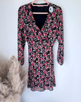 Robe flowers dorés