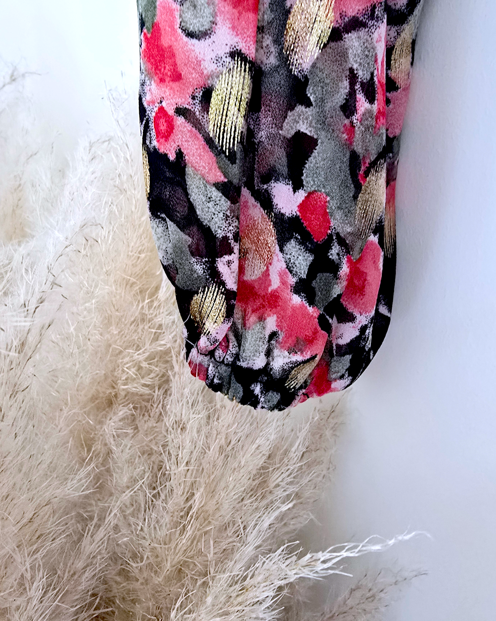 Robe flowers dorés
