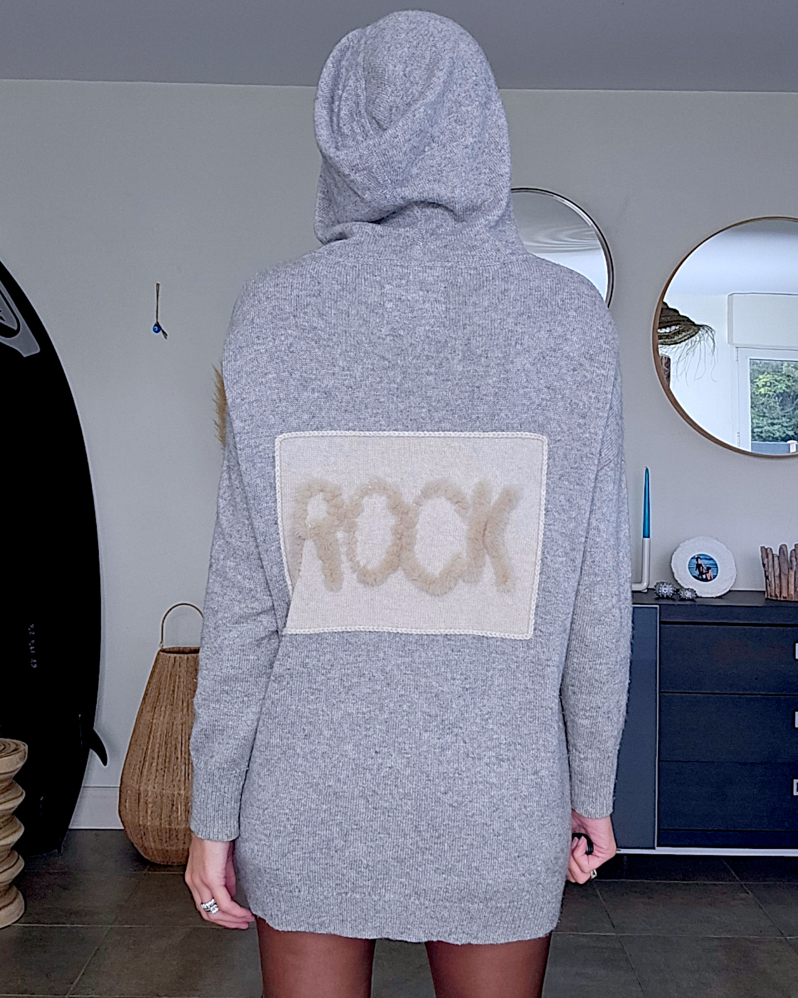 Gilet rock en laine &amp; cachemire
