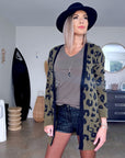Gilet léo kaki
