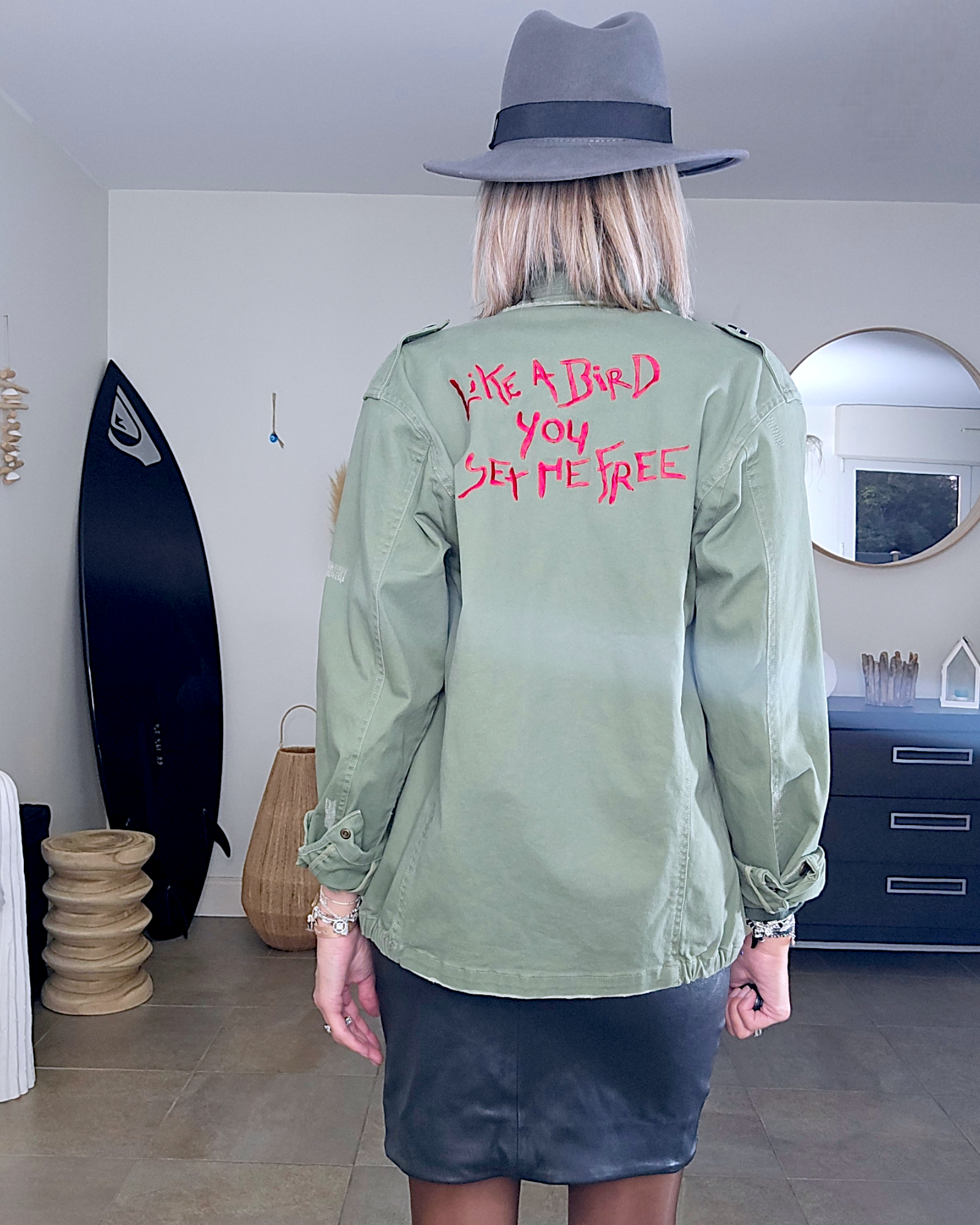 Veste militaire like kaki