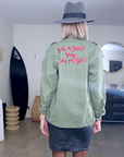 Veste militaire like kaki