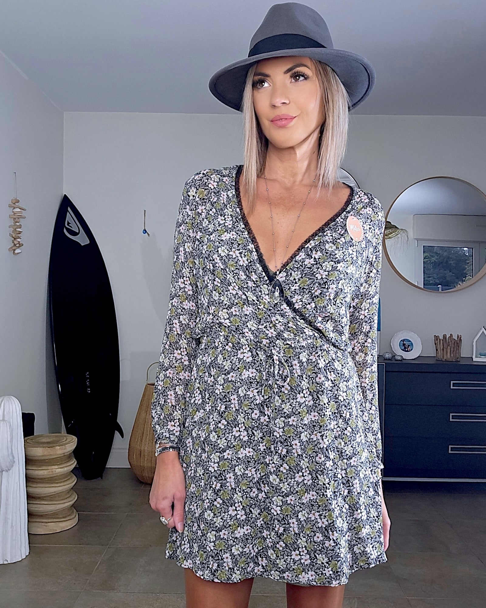 Robe fleurie